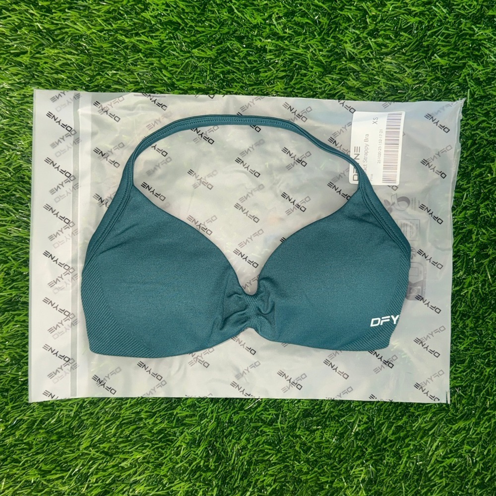 Dfyne impact strappy bra pine extra small - Picture 1 of 5
